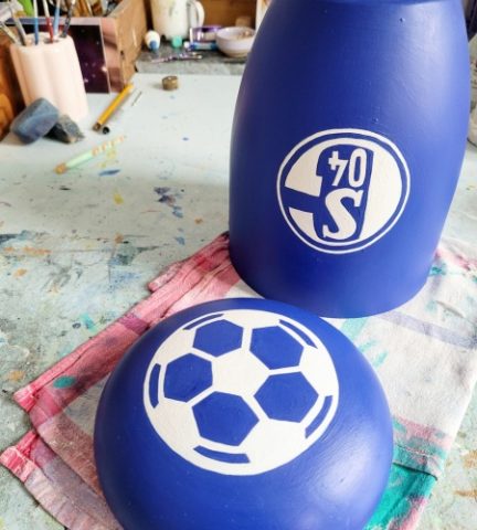 foto urne schalke 04 fußball