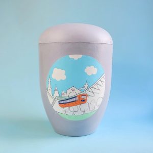 bio schmuckurne schwebebahn wuppertal