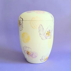 urne mit blumen anemone