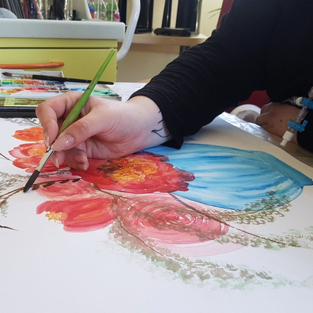 kunsttherapie krebs onkologie