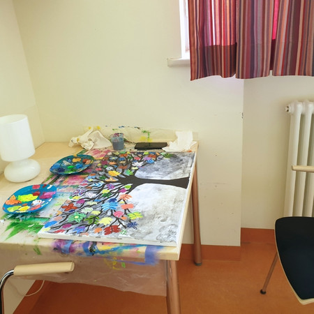 kunsttherapie palliativ im krankenhaus